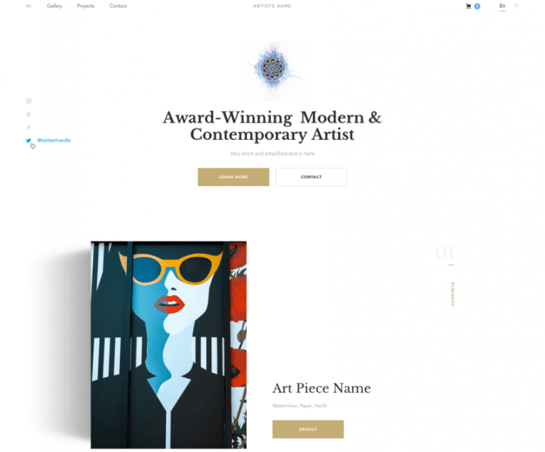 How to Create the Best Artist site Design Fireart Studio